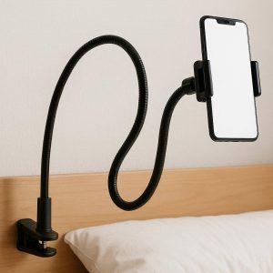 Flexible Gooseneck Bed Phone Holder